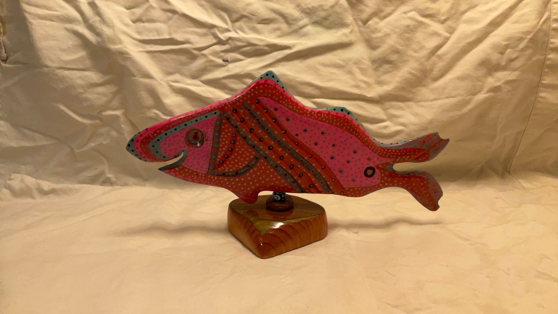 One Of A Kind Wood Sculpture By Makolimi