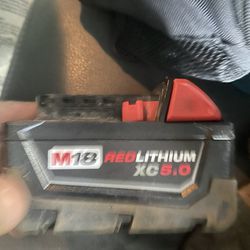 Milwaukee M 18 red lithium 5.0