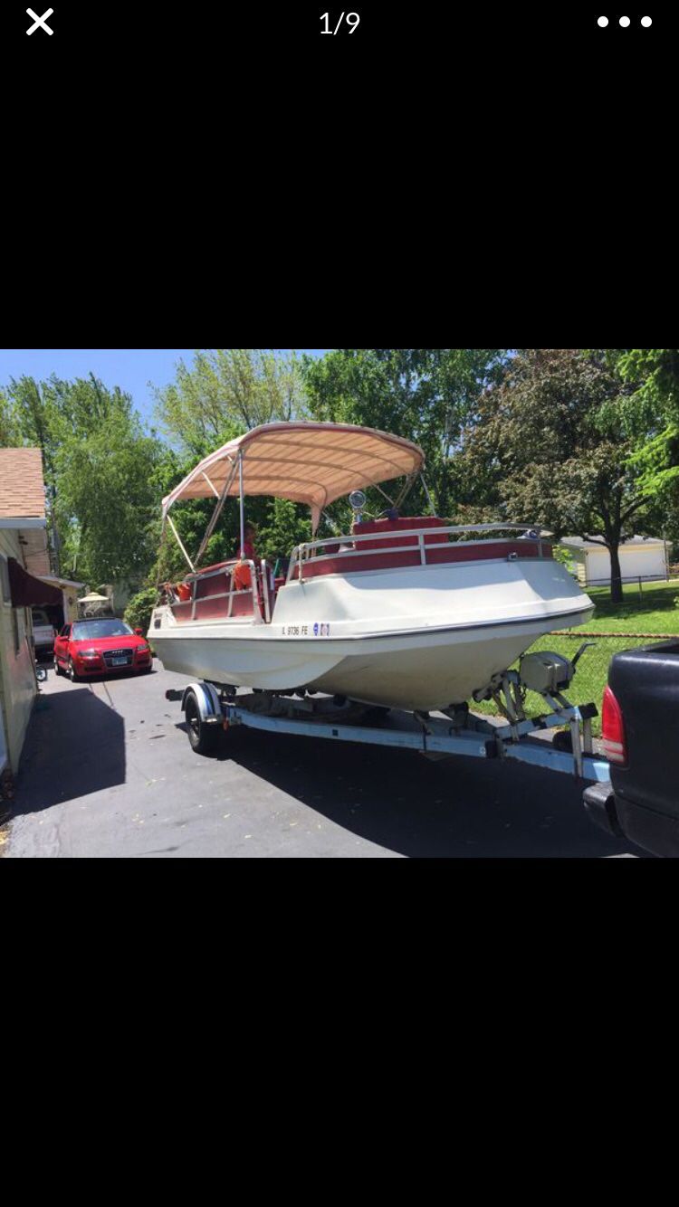 Boat for sale .