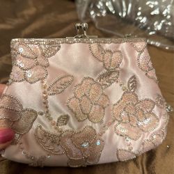 Talbots Beaded Vintage Beaded Hand made Stunning beautiful Small Bag