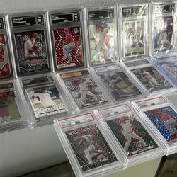 Shohei Ohtani Mint Condition Slab Card Lot