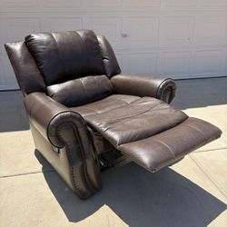 Leather Recliner Chair 