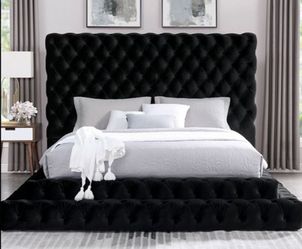 Brand New Black Queen Platform Bed Frame (Available in Eastern King)