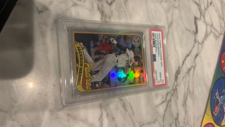 Jackson Merrill 2024 Topps Chrome PSA 10 Rookie Card