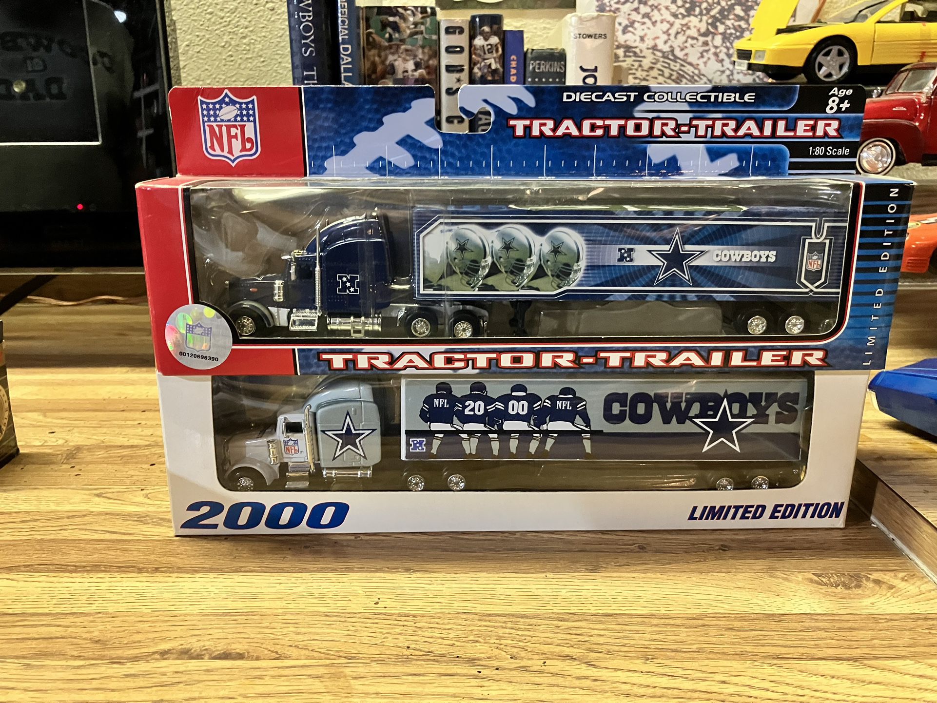 NFL Dallas Cowboys Tractor Trailer Toy  Collectible