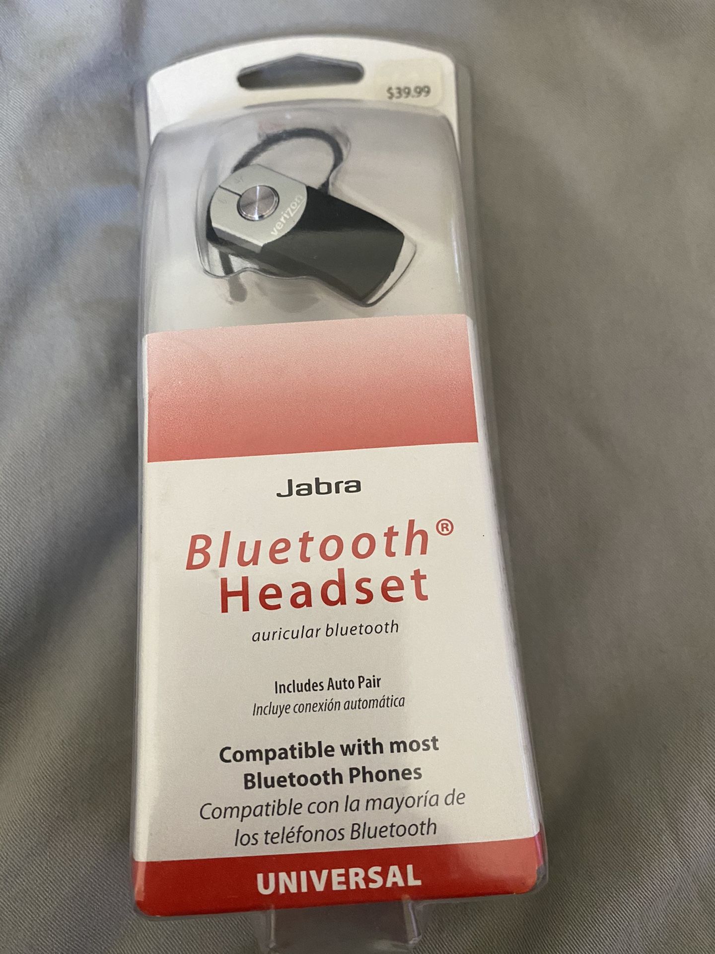Bluetooth headset