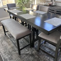 Farmhouse Style Dining Table 