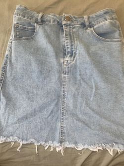 Denim Skirt Womens Clothing
