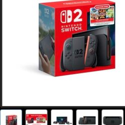 Nitendo Switch 2 With Alot Of Extras