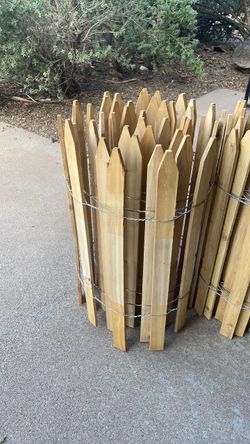 15x2 feet cedar fence