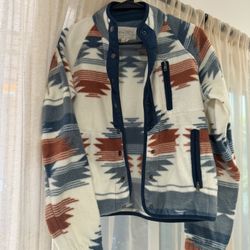Sky And Sparrow Aztec Jacket