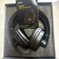JOYO Studio Headphones Monitor Headphone for Recording Over Ear Noise Canceling for Guitar Cellphone Mixer Amplifier Podcast DJ and Keyboard Piano (JM