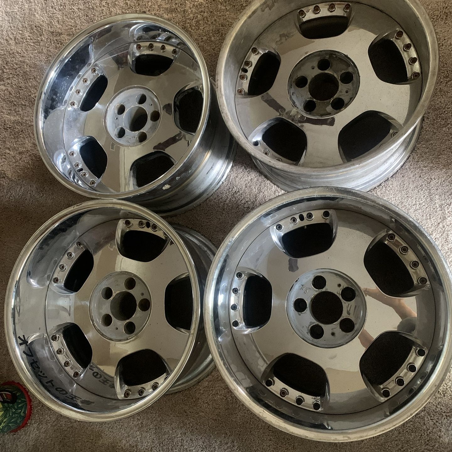 Enkei Abc Exclusive 3 Piece Wheels for Sale in Kissimmee, FL - OfferUp