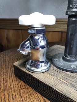 Vintage ~ Avon Decanter ~ Just A Twist ~ Hot Water Faucet Bottle