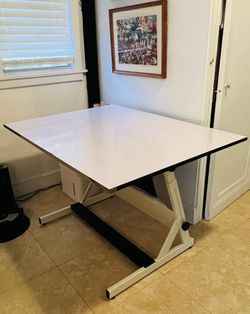 Professional Adjustable Drafting Table - Good Condition