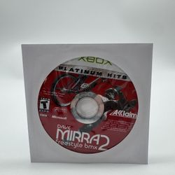 Dave Mirra Freestyle BMX 2 Platinum Hits (Microsoft Xbox, 2003) Disc Only Tested