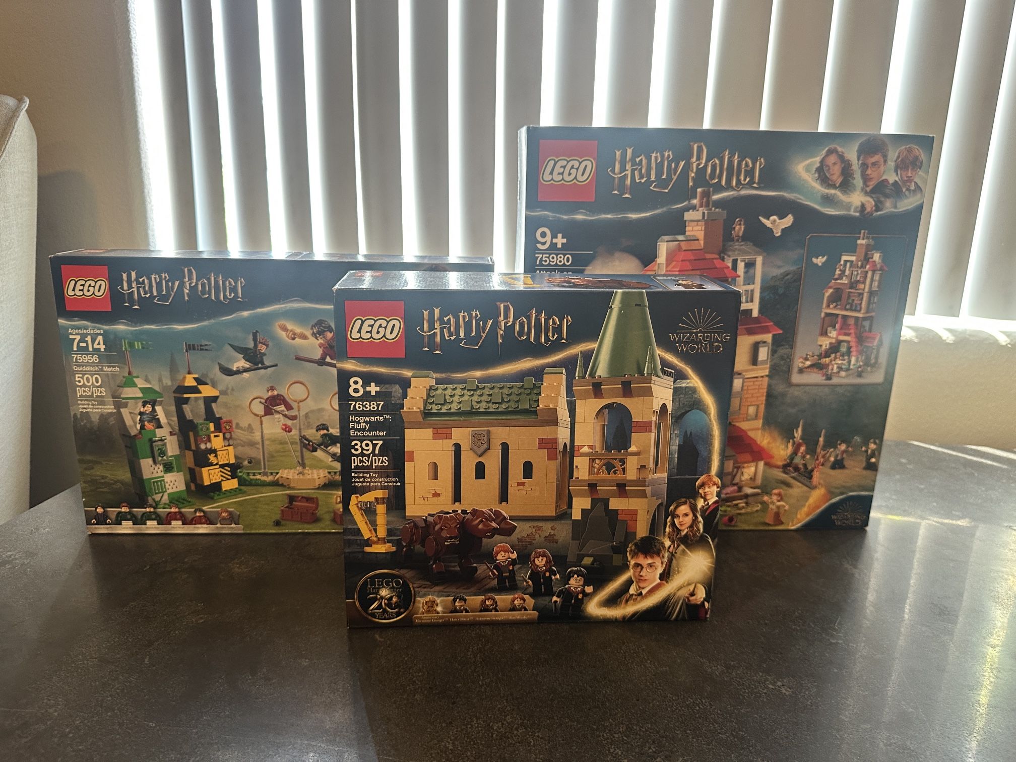 New In Box 3 Harry Potter Lego Sets