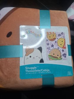 Sqiushmallow blankets