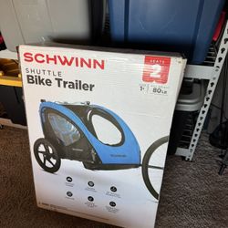 Schwinn Shuttle Bike Trailer (Blue) - New/Unopened