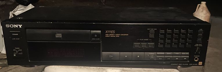 Sony Cdp-x111es
