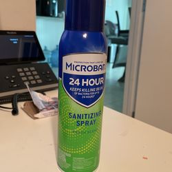 microban sanitizing spray 24hr $3 each