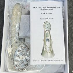 RF & Laser Hair Regrowth Comb (Rechargeable)