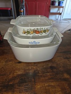 Various Corning ware