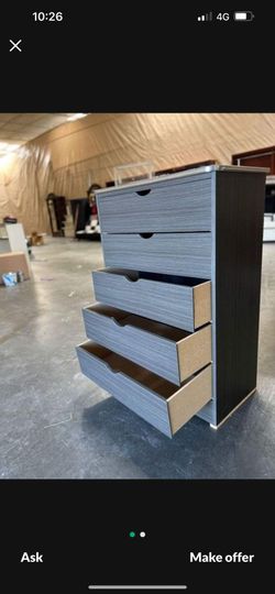 3 Drawer Compressed Wood Night