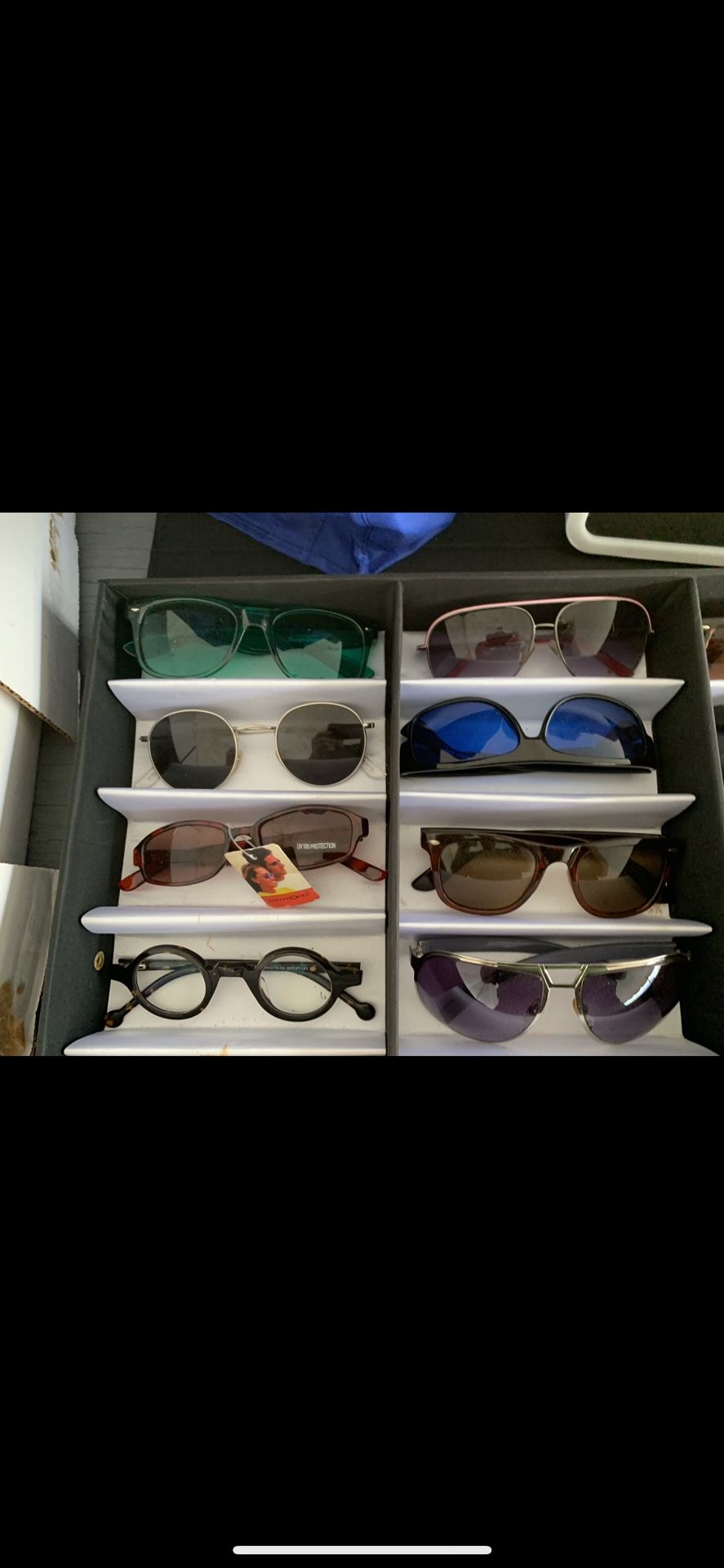 Designer Sun Glasses & Reading Glasses In Case Lot