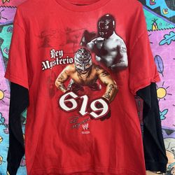 adult small rey mysterio long sleeve t shirt 