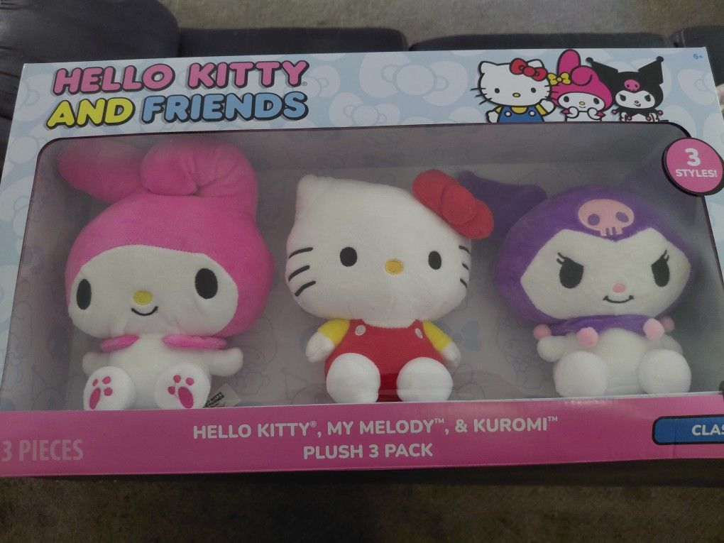 Hello Kitty And Friends Plushies