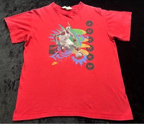 Boy XL Vintage 90s Retro Nike Air Swoosh Michael Jordan Tshirt