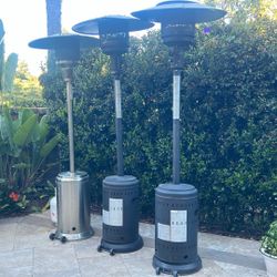 3 Firesense Outdoor Heaters