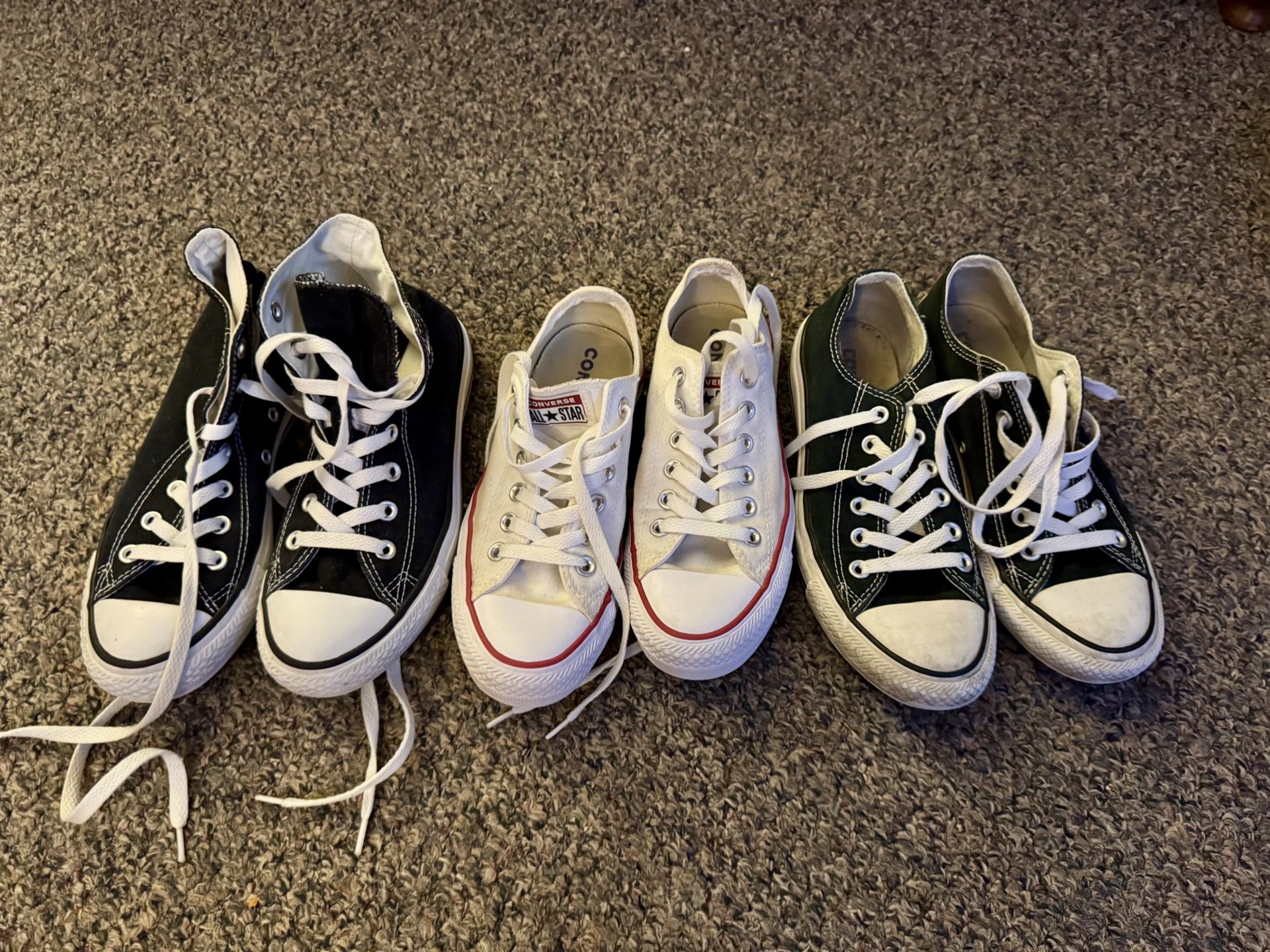 Converse All Star Sneakers - Set of 3