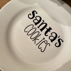 Santa’s Cookies Plate