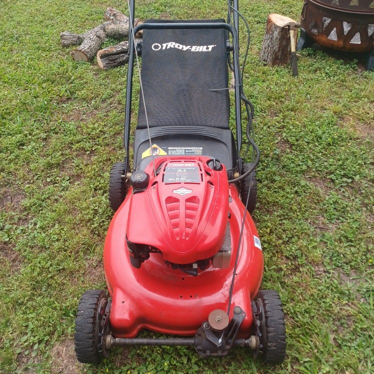 Nice Used 6.5 Troy-Built Lawn Mower.  Not Self-propelled. 