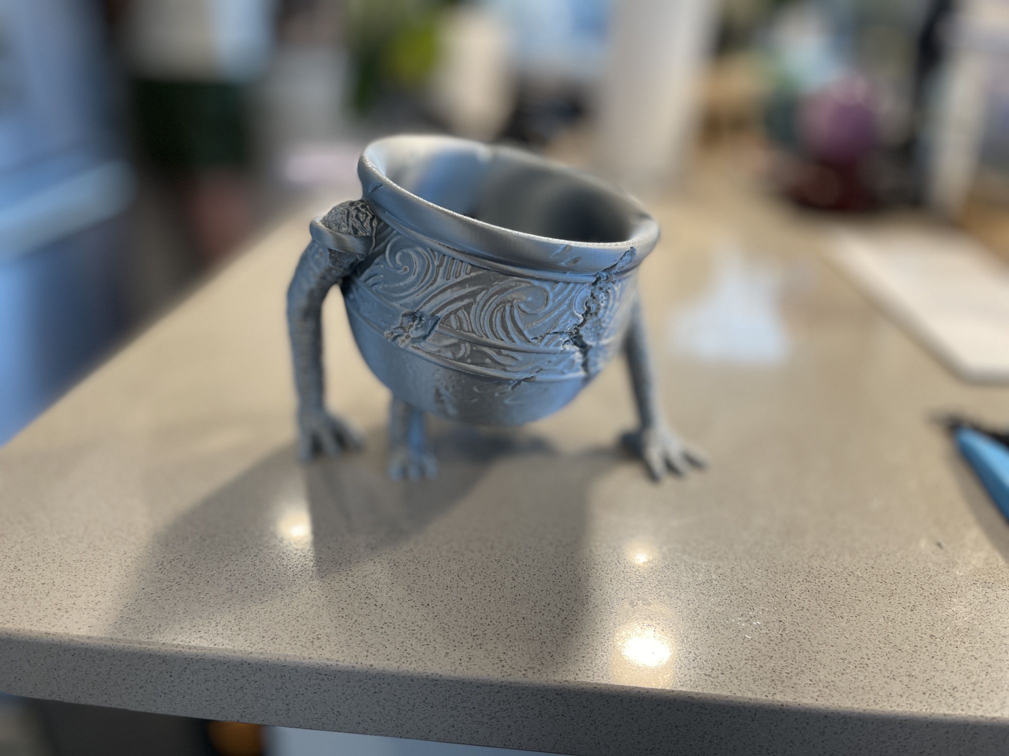Elden Ring Alexander Pot Boy - 3D Printed Key Holder Desk Organizer Succulent Planter