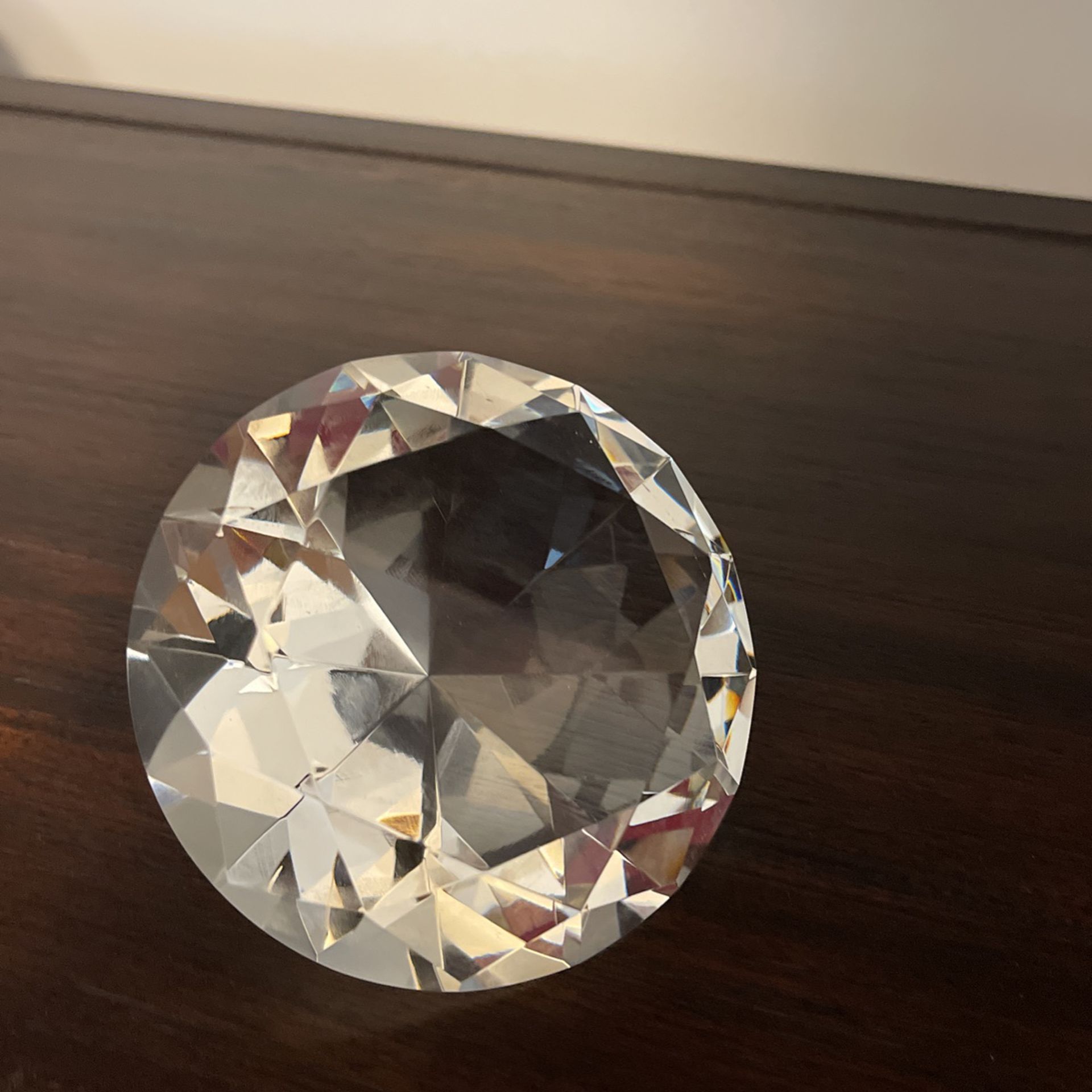 Cool Heavy Paperweight Prop Diamond 
