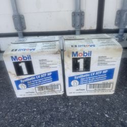 Mobile 1 Synthetic LV ATF HP blue label for shuttering I have 2 cases 40ea 70$ for both I can bring after 6pm to LA area Manchester and  110