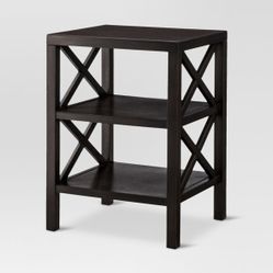 End table with 2 Shelves