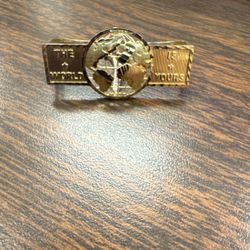 Gold  double ring 10k 