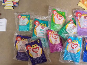 McDonald's Ty Teenie Beanie Babies Lot Sealed