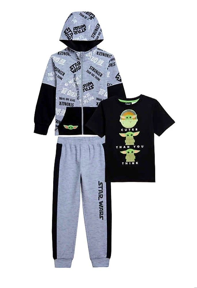 Star Wars Kids' 3-piece Set size 7 NEW