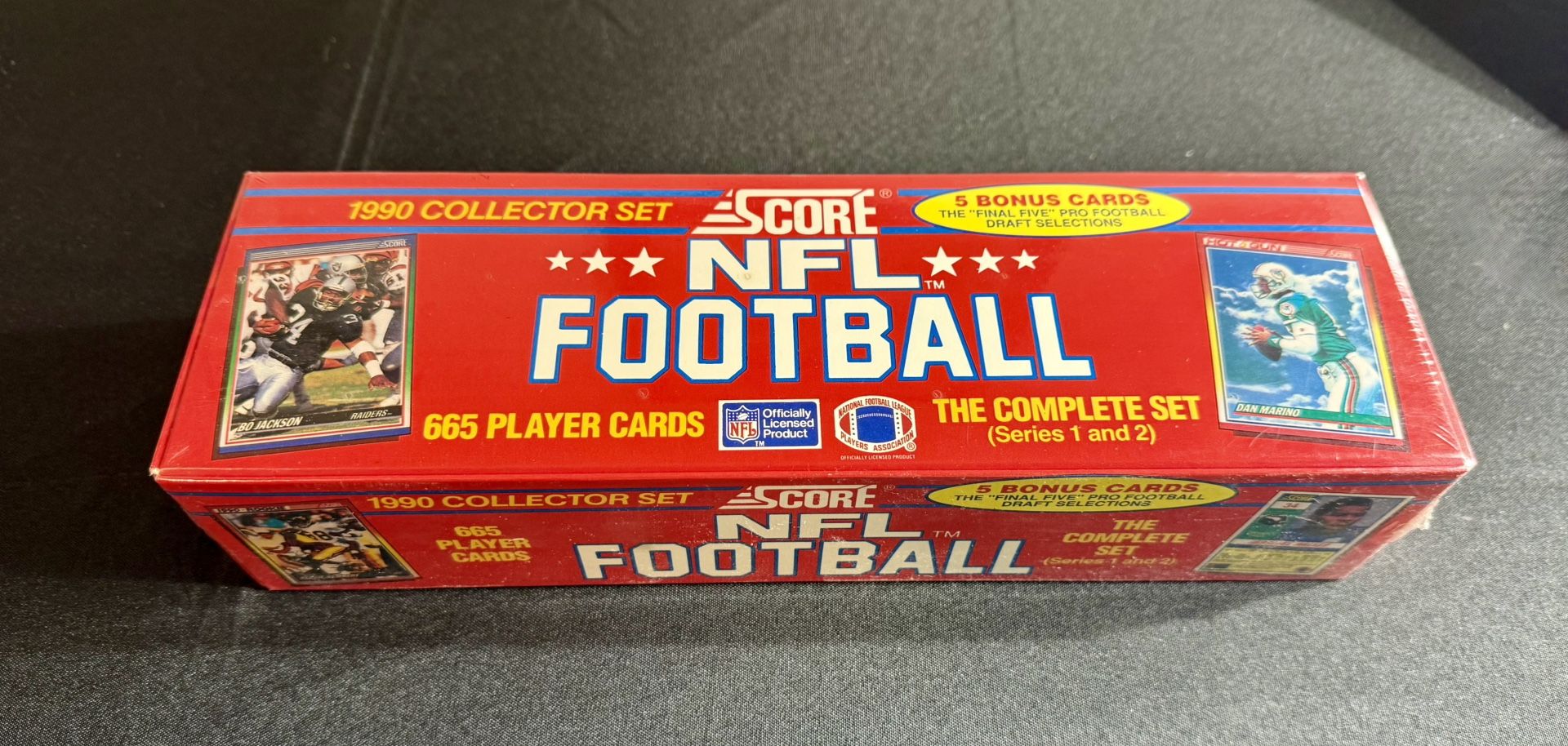 Sale Pending—-1990 Score NFL Football Complete Factory Sealed Set. 665 Player Cards Includes Series 1 & 2