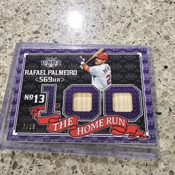 2024 Leaf Lumber RAFAEL PALMEIRO Game-Used Bat Relic 7/15