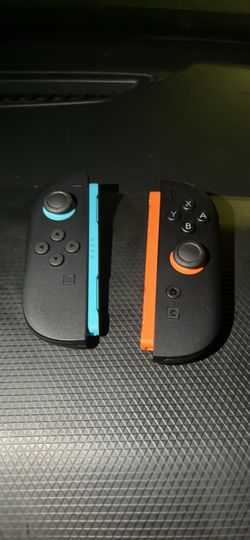 Nintendo switch controller red/blue set