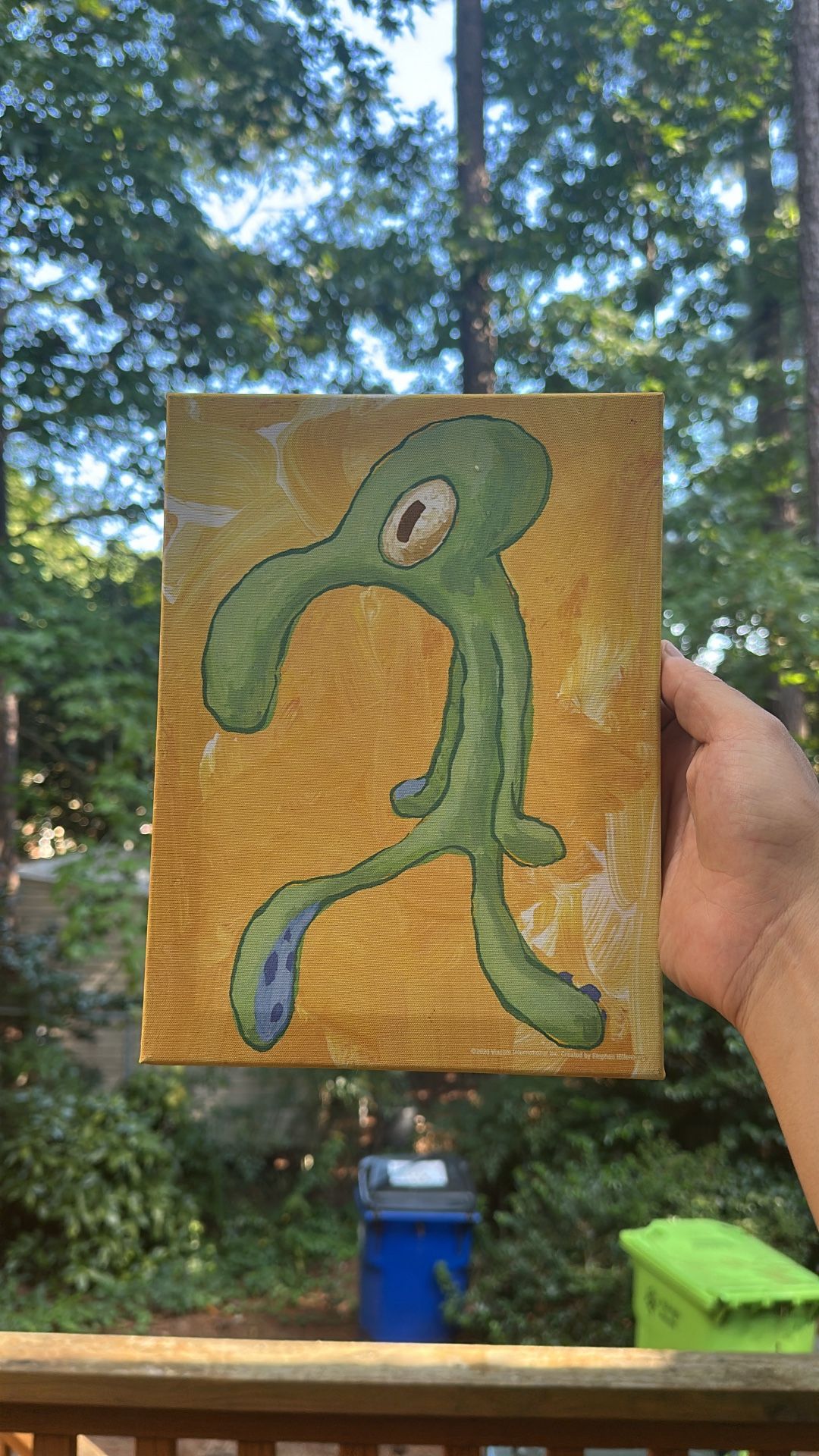 The ultimate art piece. Spongebob x Louis vuitton