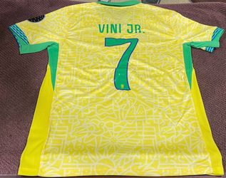Nike Brazil jersey home yellow Vini Jr 7