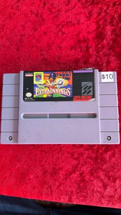 Extra Innings SNES game