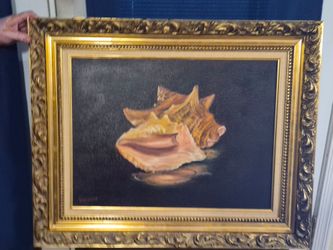 Sea shell painting